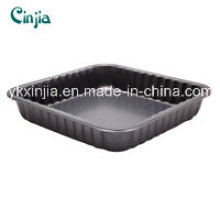 Zjxj Hot Sales Carbon Steel Non Stick Square Pan